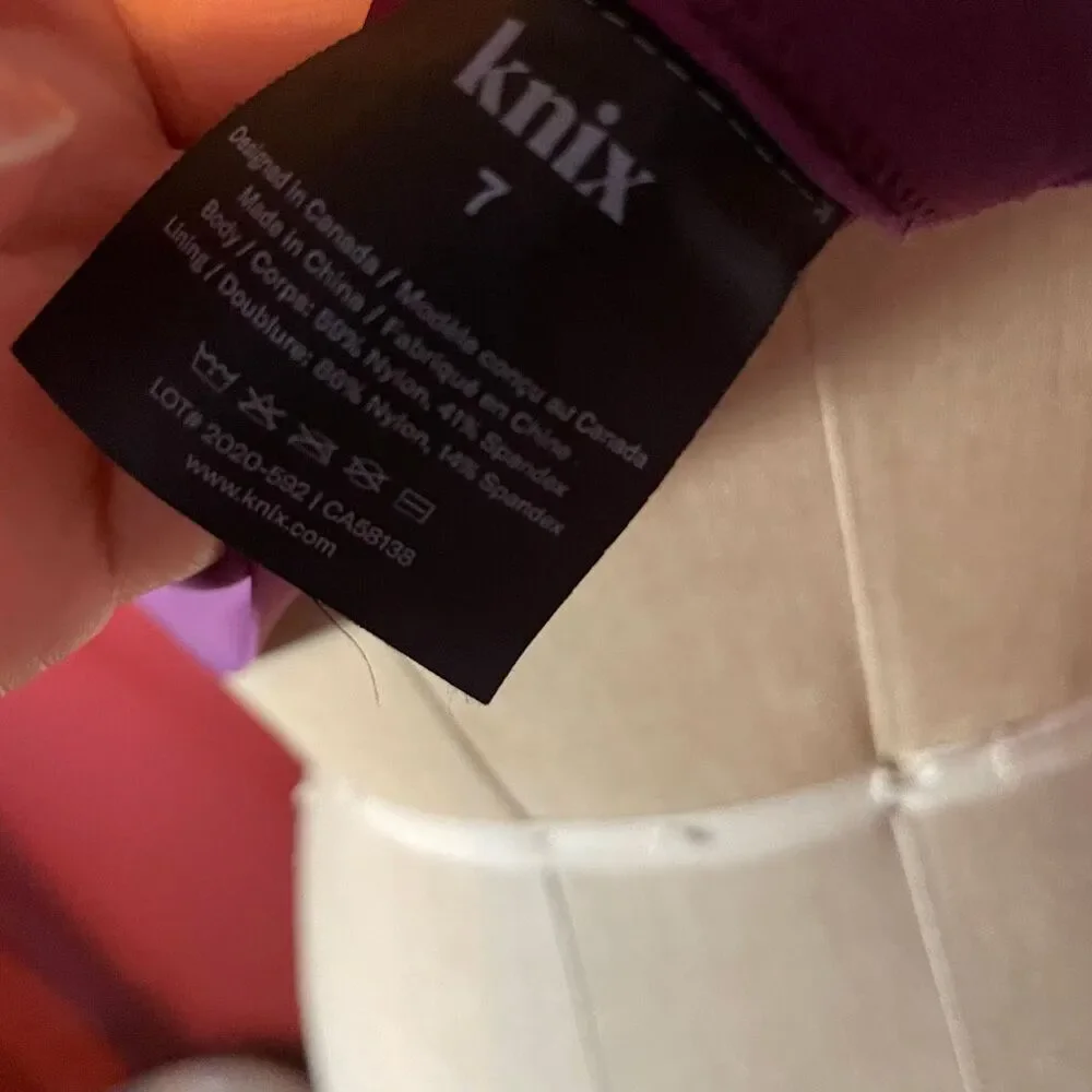 KNIX | purple bra size 7 - Picture 8 of 12